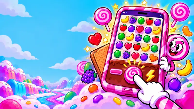 Giocare a Sweet Bonanza da smartphone: gioco in verticale aperto nel browser del telefono